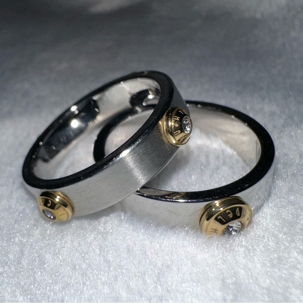 Henri Bendel Miss Stack Ring Silver - image 1